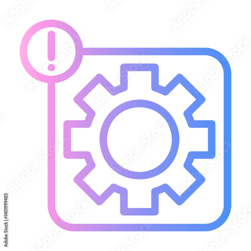 settings Line Gradient Icon