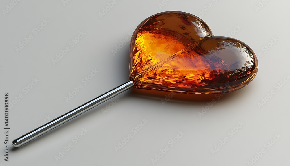 Heart Lollipop, Studio Shot