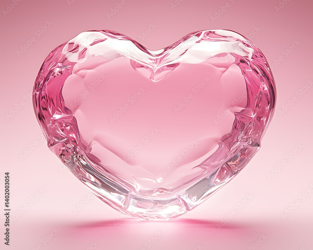 Heart Shaped Glass Object