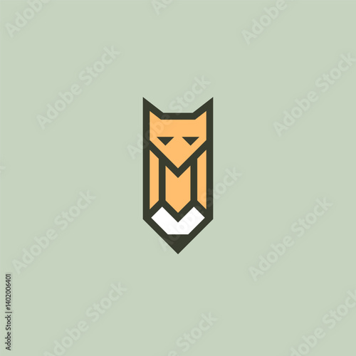 Foxy pencil logo