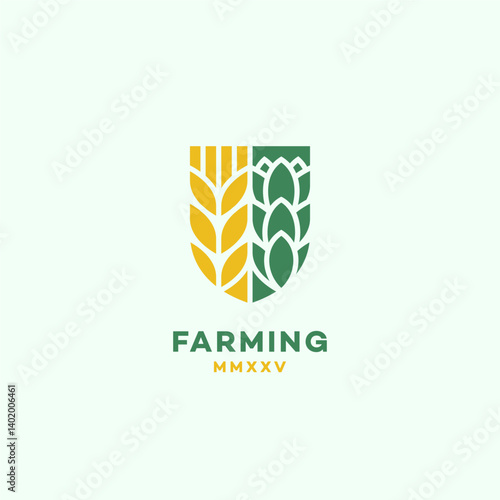 Wheat ears logo