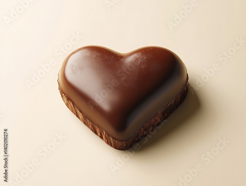 Heart-Shaped Chocolate Treat
