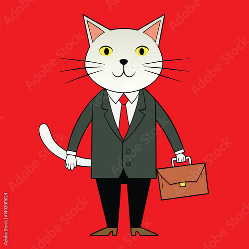 businessman with a briefcase