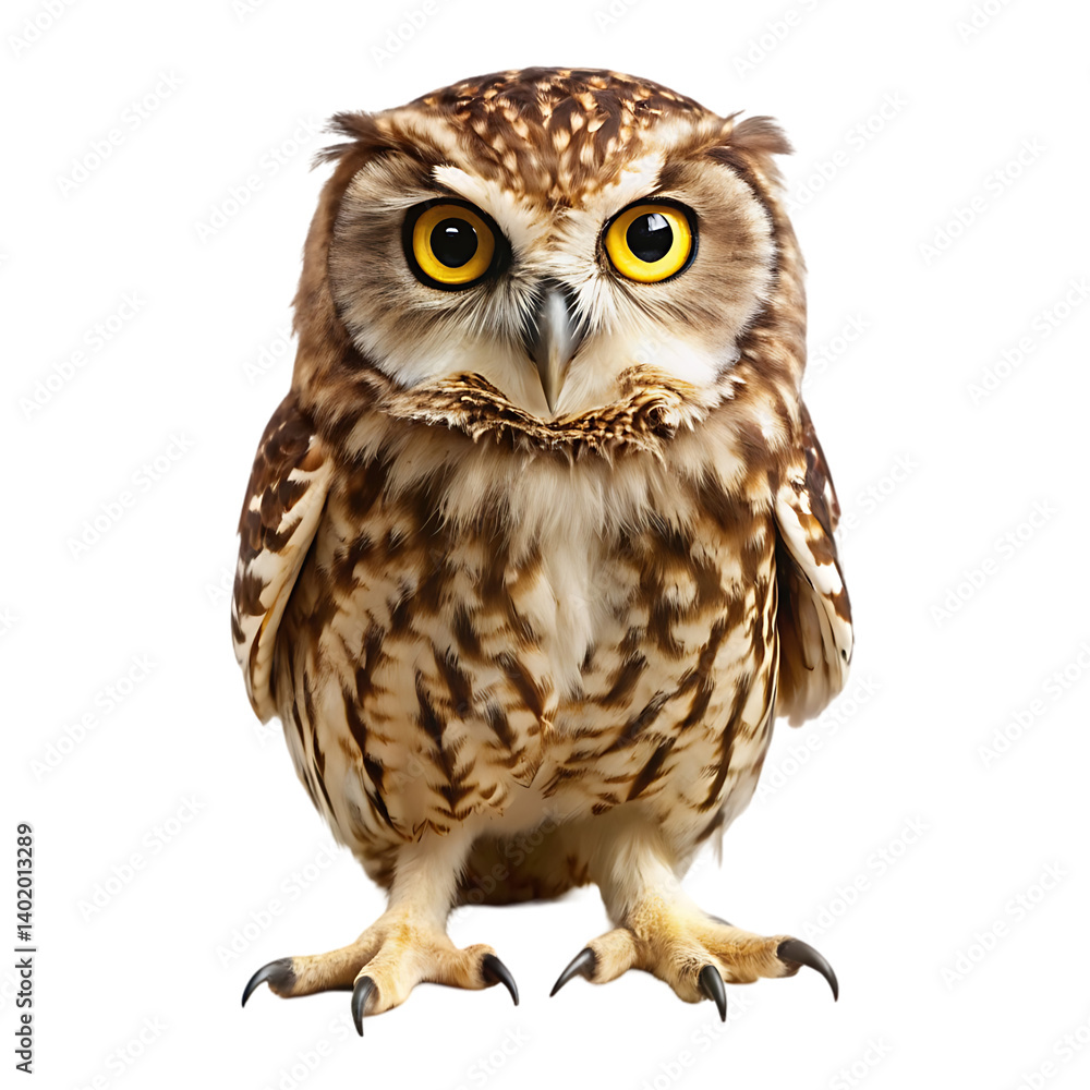 Naklejka premium Owl Image: Bird, Wildlife, Nature