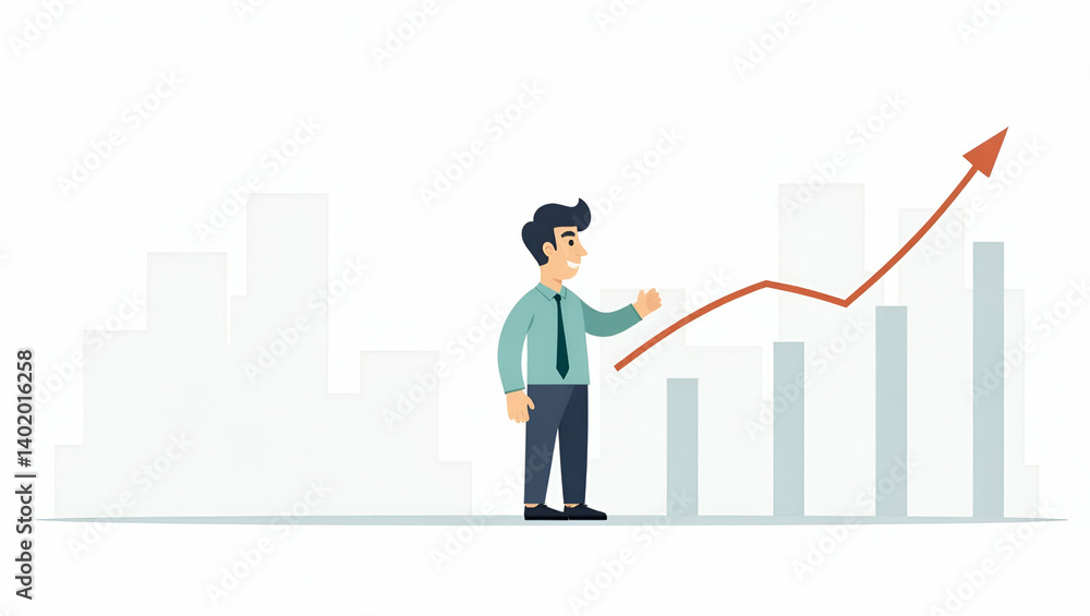 Flat Vector Illustration of Data-Driven Customer Acquisition Strategies: Optimizing Lead Generation and Conversion for Business Growth Flat Vector Illustration of Data-Driven Customer Acquisition Strategies: Optimizing Lead Generation and Conversion for Business Growth