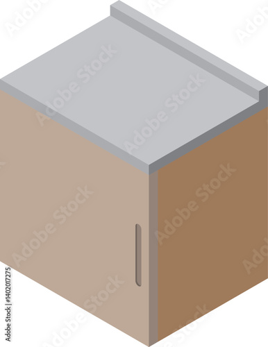 isometric kitchen 
