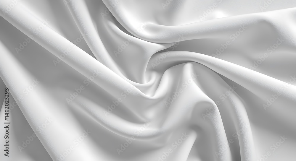 Fototapeta premium Sculpted Light: A Study in Drape AI Generated