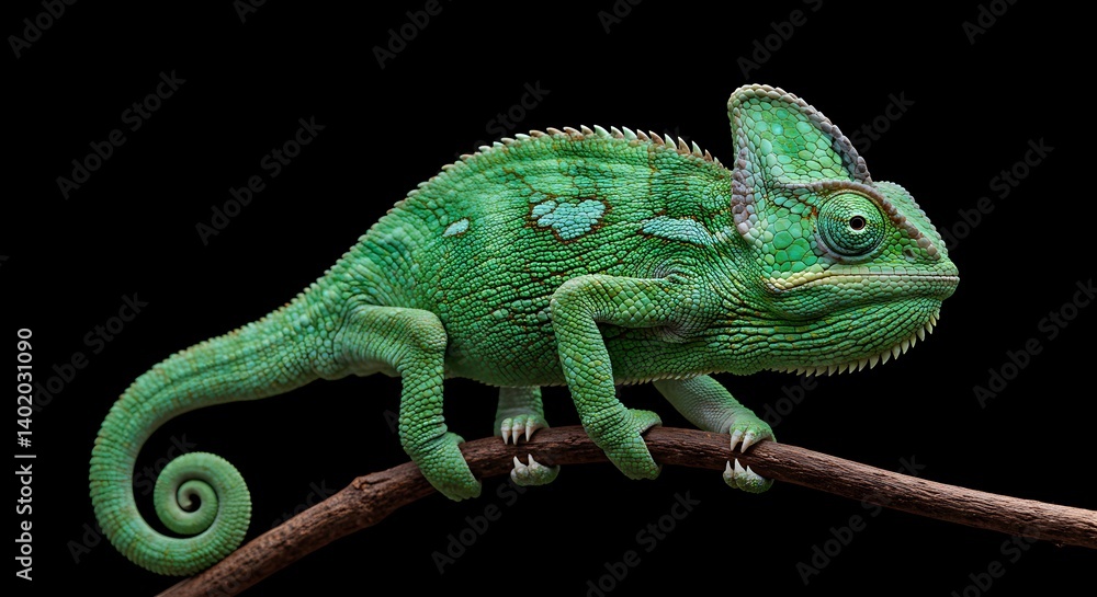Obraz premium Emerald Enigma AI Generated