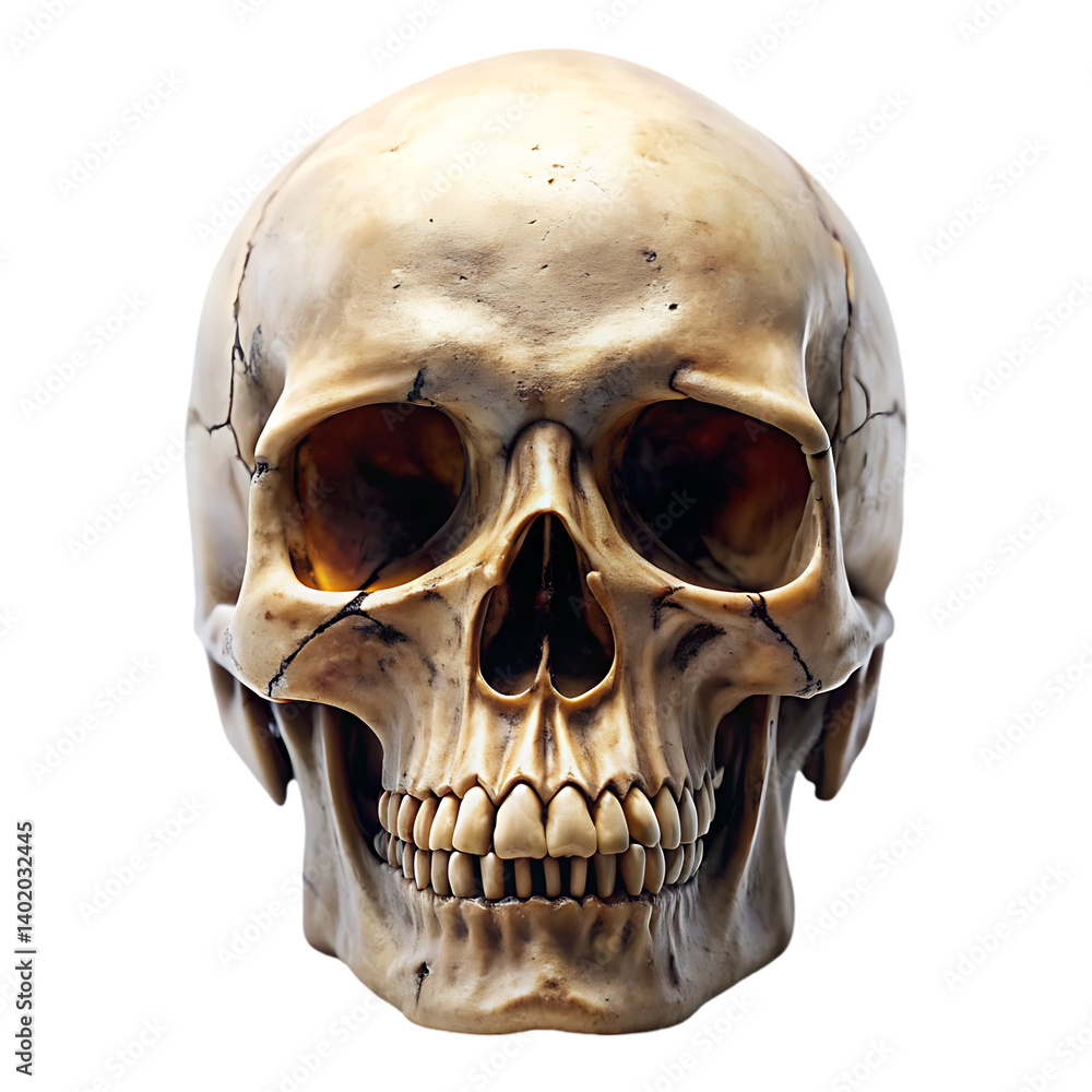 Obraz premium Human Skull: Anatomy Image