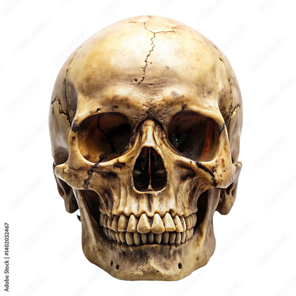 Obraz premium Human Skull Anatomy Image