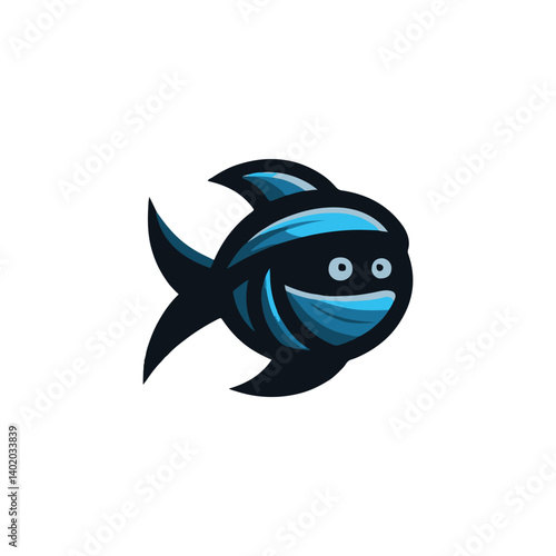 Ninja fish logo