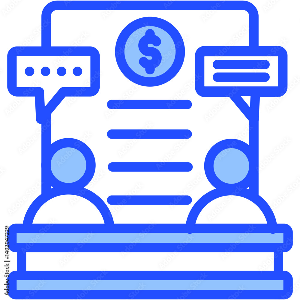 Consulting Fee Icon Consulting Fee Icon
