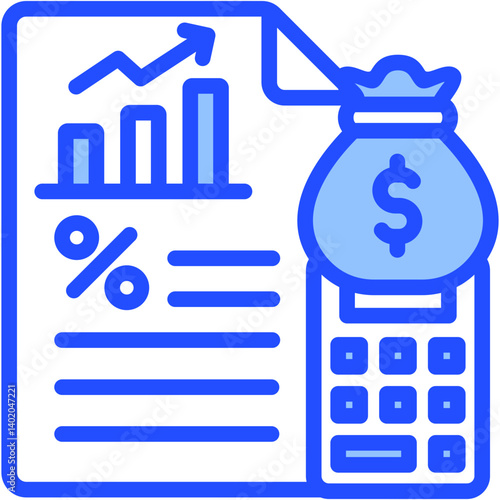 Taxable Income Icon