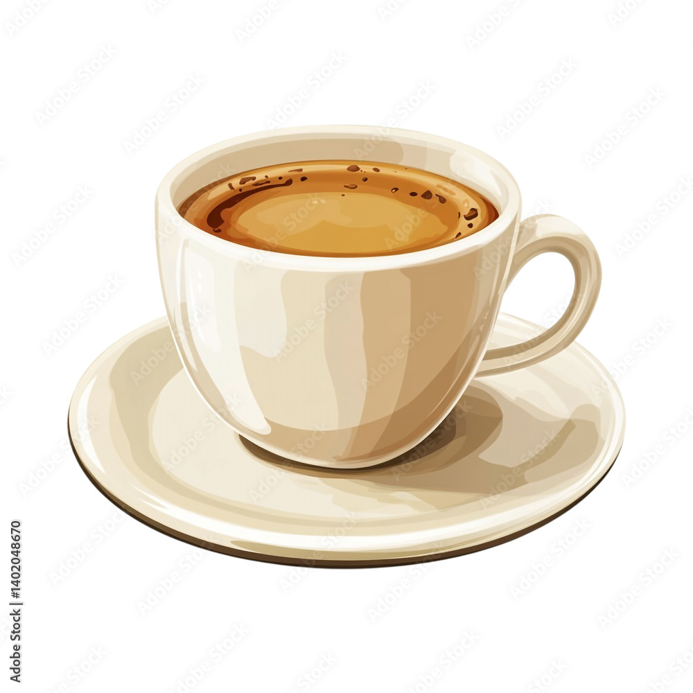 Warm Coffee in a Cozy Cup Morning Comfort Warm Coffee in a Cozy Cup Morning Comfort