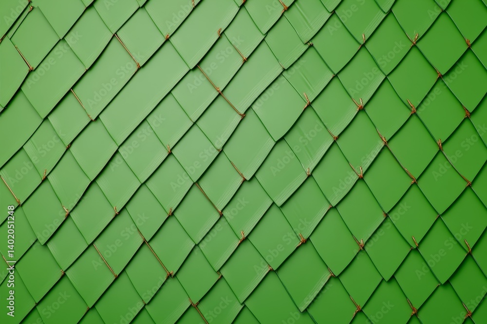 Green Scaled Pattern Texture - Abstract background featuring a repeating pattern of green scales. Ideal for design projects needing a textured, geometric look Green Scaled Pattern Texture - Abstract background featuring a repeating pattern of green scales. Ideal for design projects needing a textured, geometric look