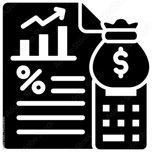 Taxable Income Icon