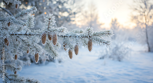 Frozen Sunrise Whisper AI Generated