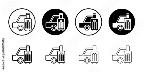 Transfer icon Flat illustration sign