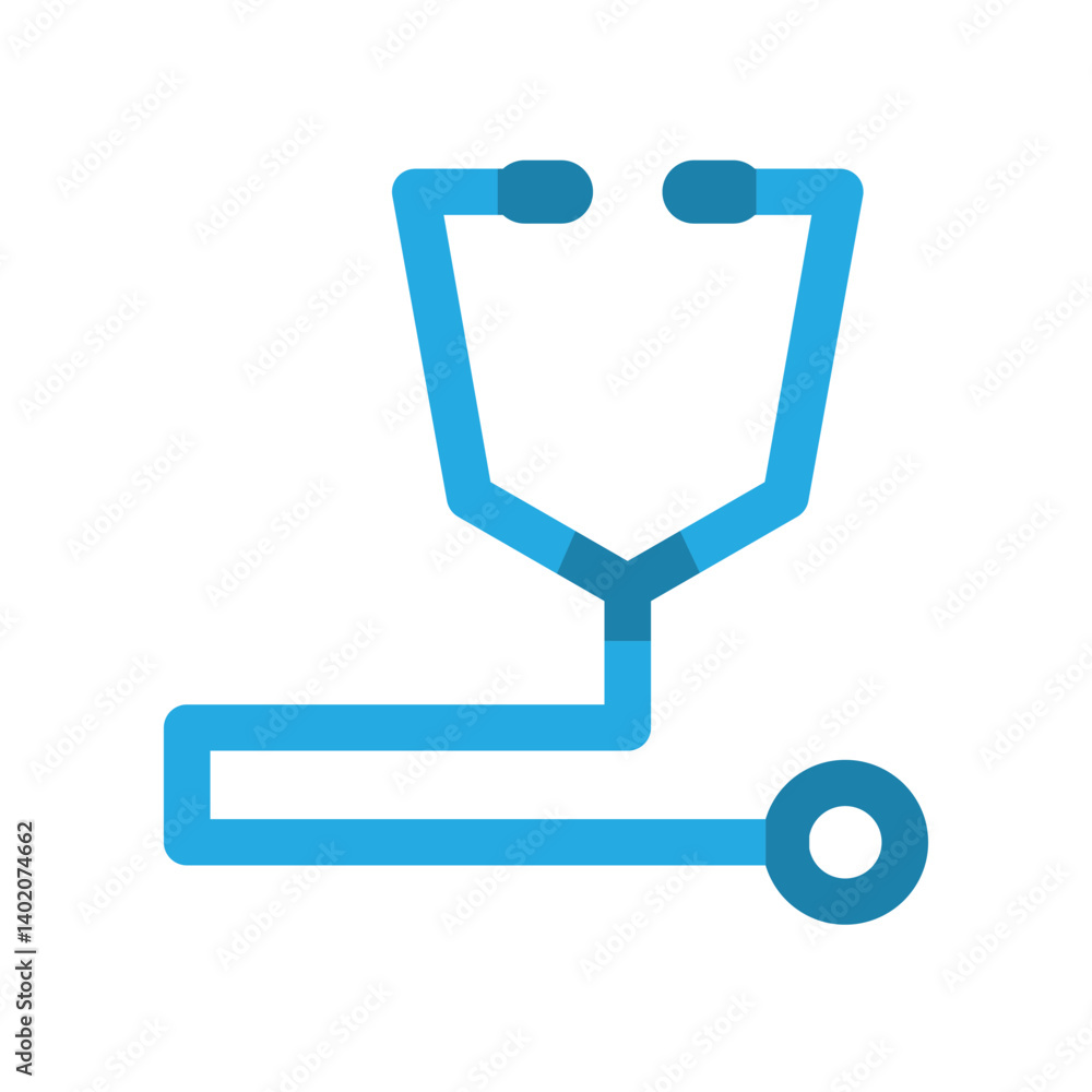 Stethoscope icon design template Stethoscope icon design template