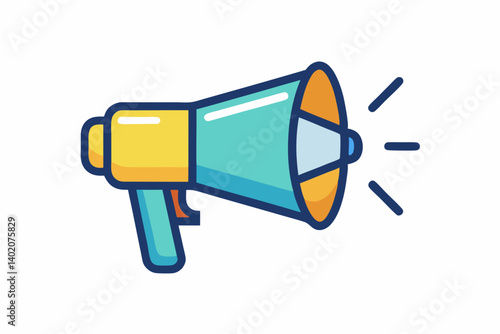 megaphone and loudspeaker