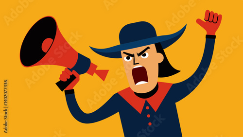 angry businessman shouting