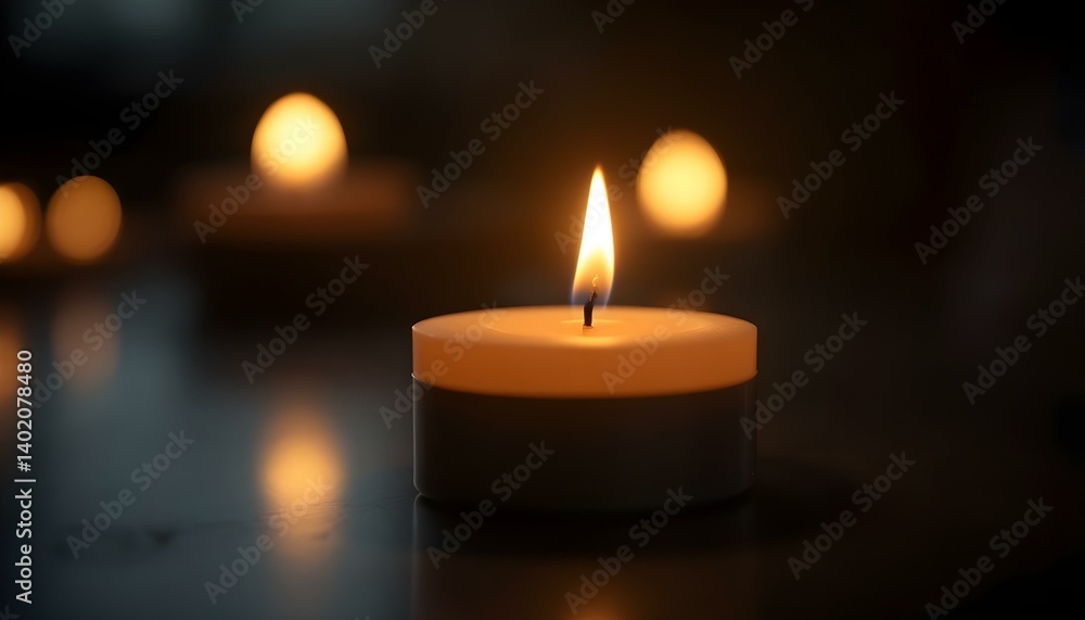 Candle Flame Flicker – Close-Up Candle Flame Flicker – Close-Up
