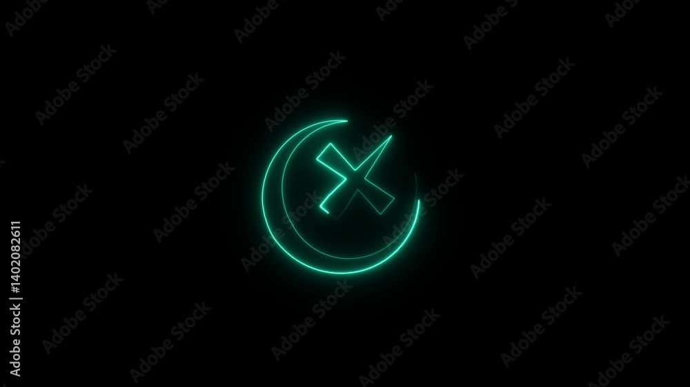 cross mark symbol of cancel, deny, wrong or incorrect in motion graphic animation. cross mark symbol of cancel, deny, wrong or incorrect in motion graphic animation.