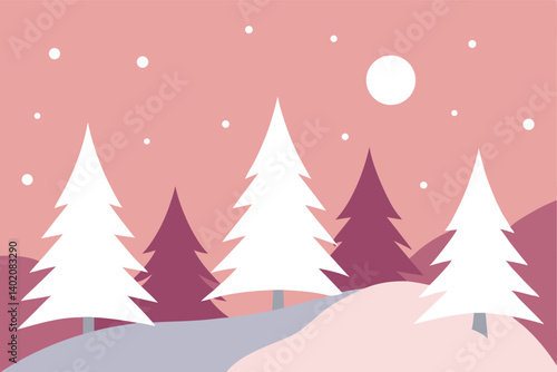 vector illustration of a christmas tree