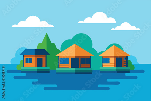 vector illustration of a house