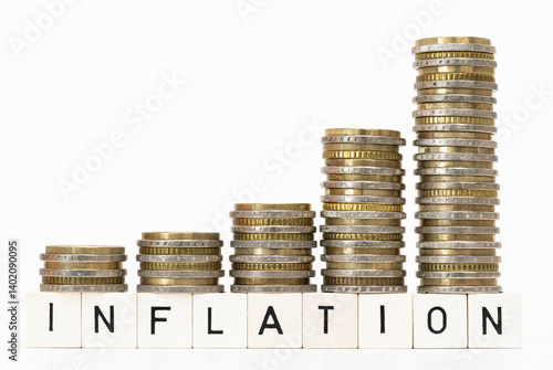 Obraz na płótnie Inflation w salonie