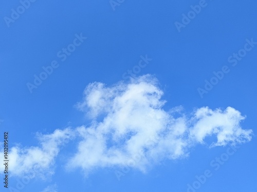 blue sky with clouds