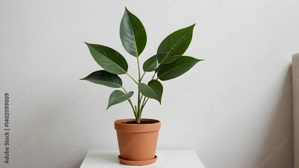 Obraz premium plant in a pot