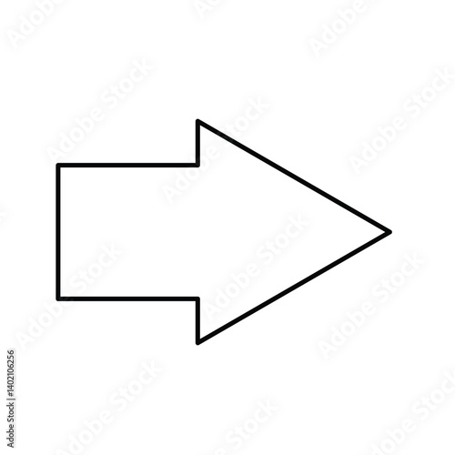 Free Download arrow direction to the right illustration - GFXLoad