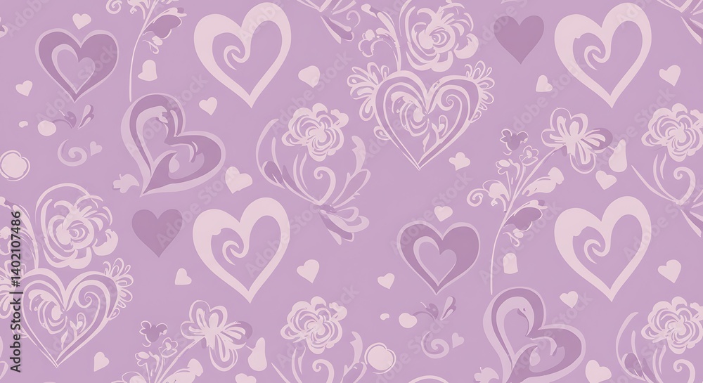 Lavender Heart's Whisper AI Generated Lavender Heart's Whisper AI Generated