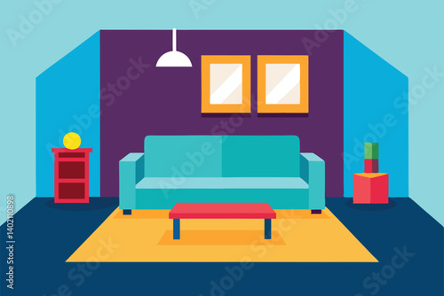 modern bedroom interior