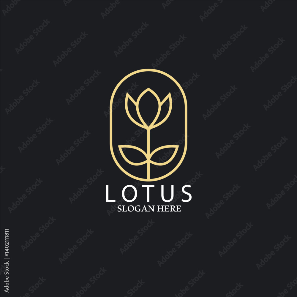 roses line art style logo and vector template roses line art style logo and vector template