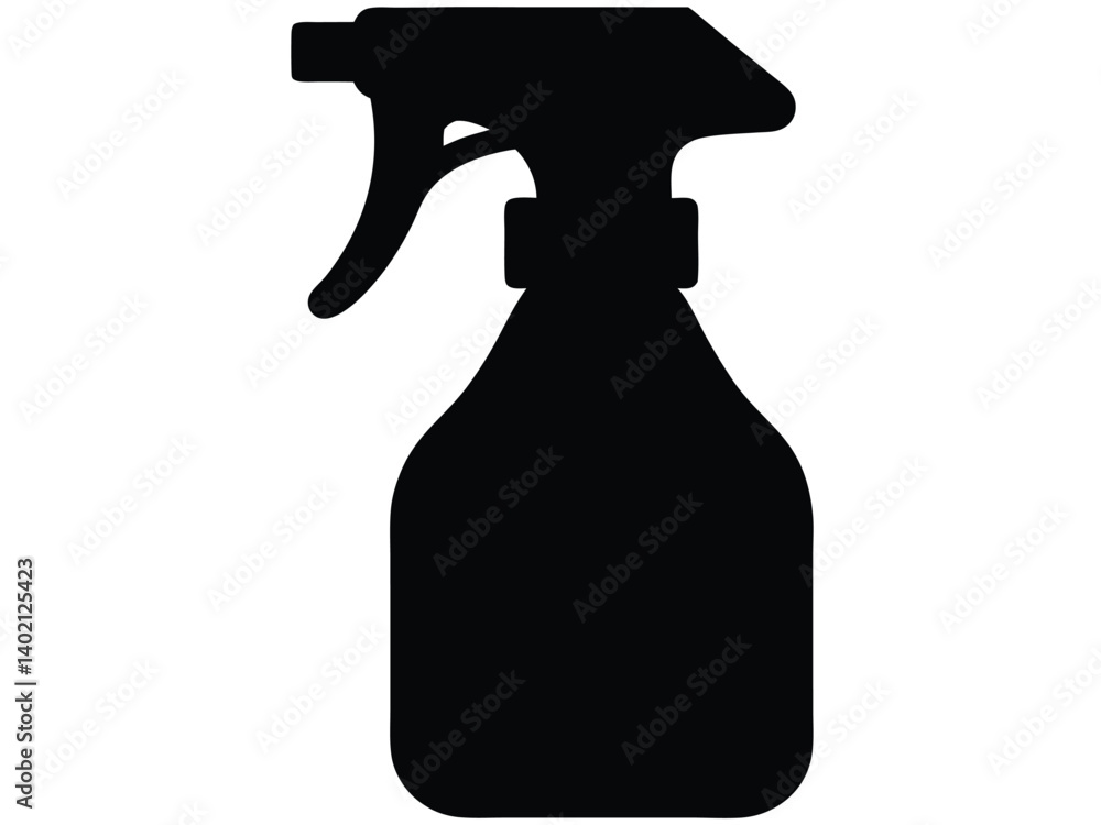 Spray bottle icon, Spray bottle clipart, A minimalist spray bottle icon on a white background Spray bottle icon, Spray bottle clipart, A minimalist spray bottle icon on a white background