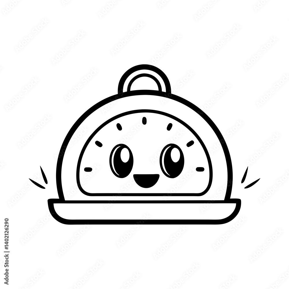 Obraz premium vector illustration of a Timer countdown