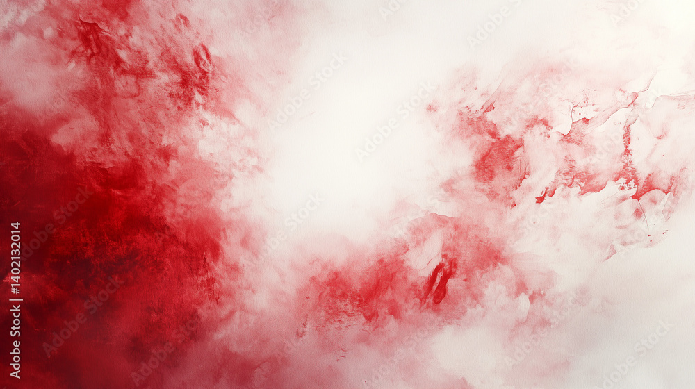 Obraz premium red watercolor background
