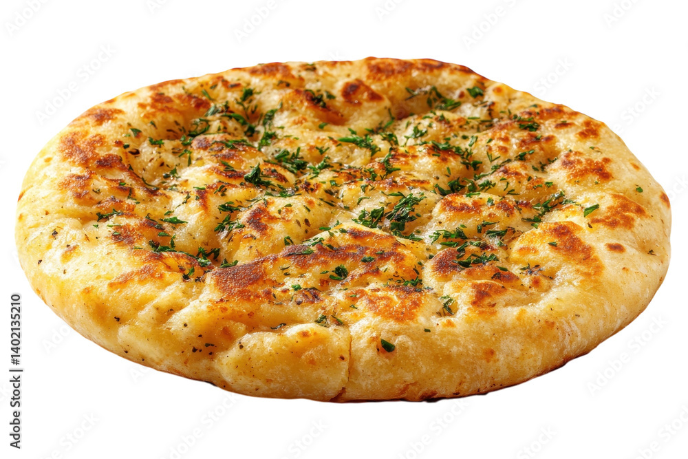 Golden brown herb flatbread perfectly baked a delicious treat with savory herbs and a crispy crust Golden brown herb flatbread perfectly baked a delicious treat with savory herbs and a crispy crust