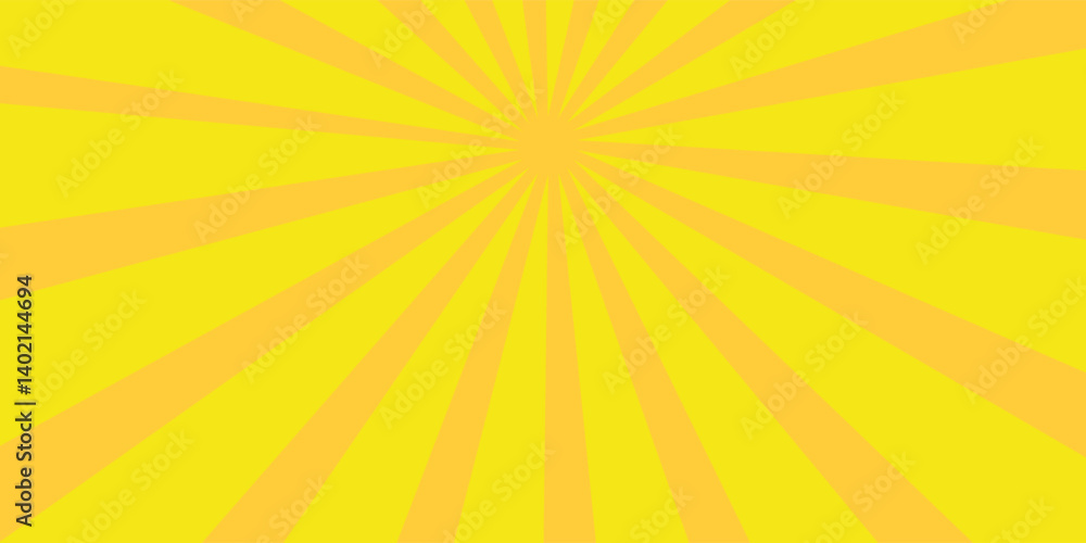 Ray sun. Yellow sun rays. Sunburst background. Burst radial line. Star beam. Retro pattern. Starburst light. Orange shiny lines. Sunray stripe. Banner comic style. Ray sun. Yellow sun rays. Sunburst background. Burst radial line. Star beam. Retro pattern. Starburst light. Orange shiny lines. Sunray stripe. Banner comic style.