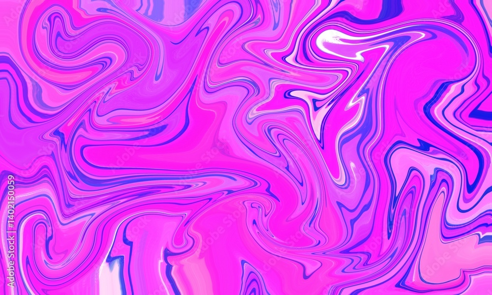 Obraz premium Abstract Pink and Blue Marble Texture Background