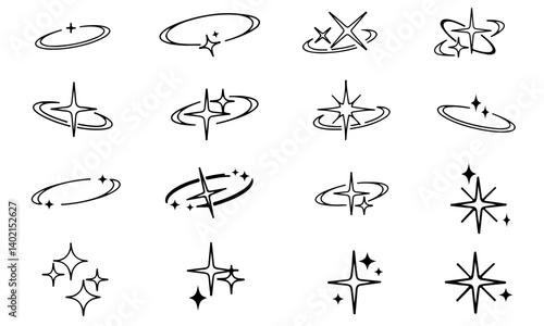 Stars collection. Stars vector icon. Collection of black stars, isolated on transparent background. Stars icon. Stars in modern simple flat style. Vector eps 10