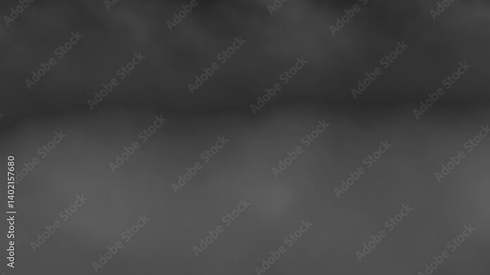 Fog haze on Alpha 4K Ready for Composite . Realistic atmospheric gray smoke cloud. 4K Smoke, Cloud of cold fog in light spot background. Light, white, fog, cloud, black background,