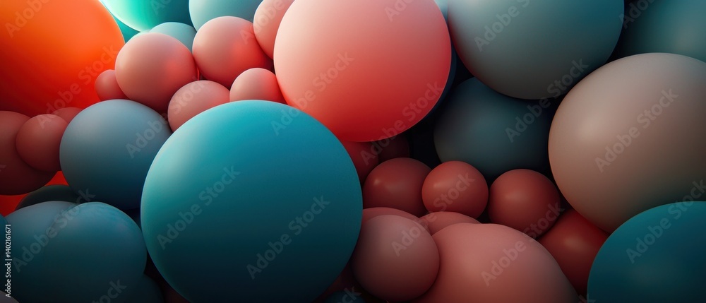 Colorful Abstract Sphere Cluster (1) Colorful Abstract Sphere Cluster (1)