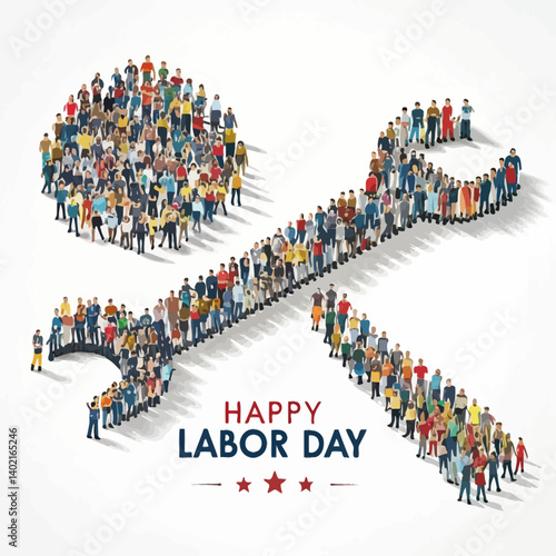 Internation Labor Day Social Media Post Design