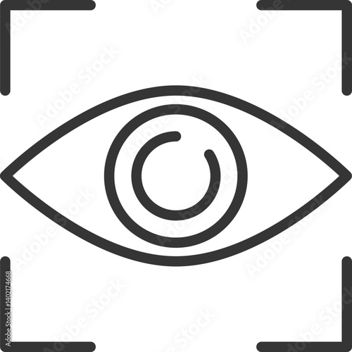 Eye Vector Icon Stock Illustration