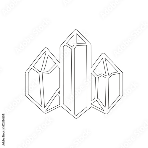 Toothpick Icon illustration sign design style. Clean vector symbol.