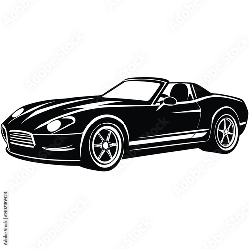 roadster silhouette