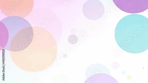 Wallpaper Mural Colorful abstract circles create a vibrant and artistic background for creative projects or presentations Torontodigital.ca